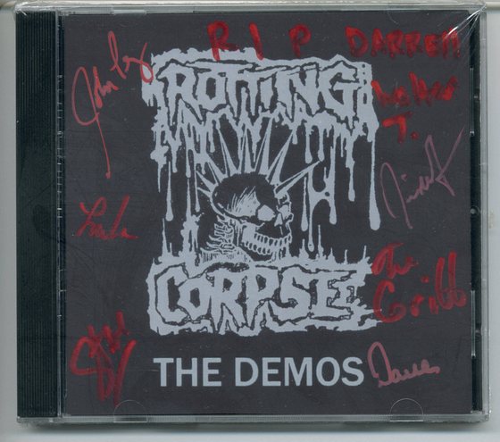 Signed copy of The Demos CD, 2005